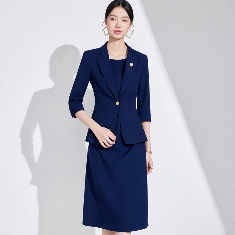 Women'S Formal Wear Pants Suit - Women's suit dress set2025New Spring/Summer Elegant