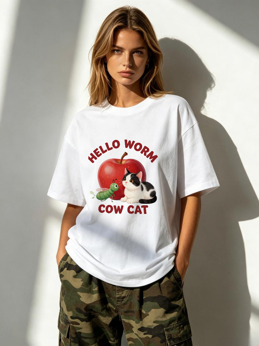 Women Formal Wear Korean - Pink T Shirt Woman Y2K Oversized