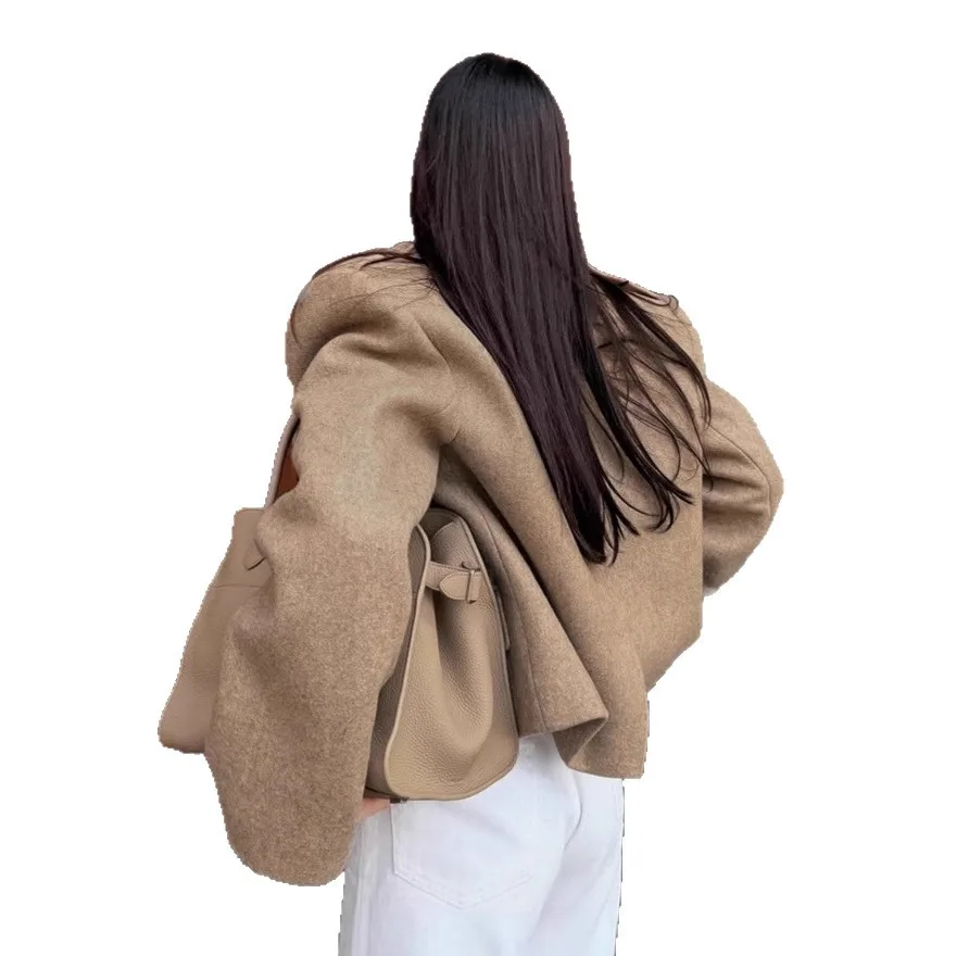 Women Formal Wear Stitching - Women's Tweed Shoulder Pad Suit Jacket