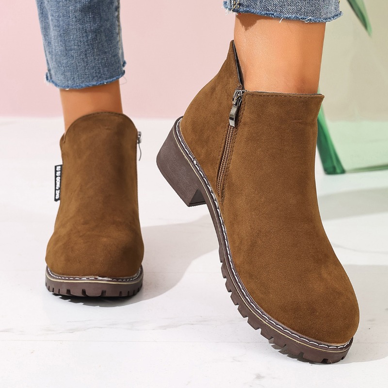 Women Formal Wear Heels - Women Autumn Winter Ankle Boots Side