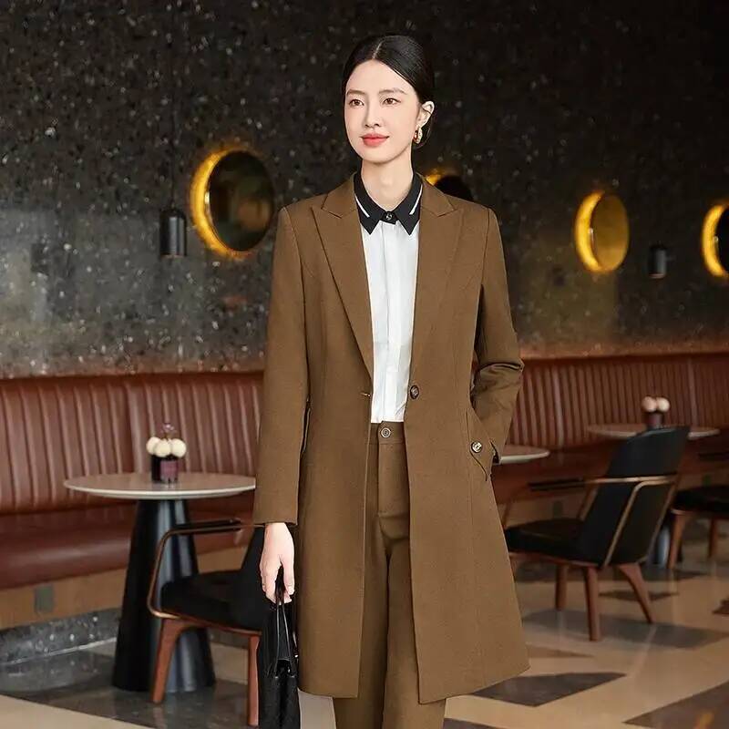Women'S Formal Wear Pants Suit - High Quality Fabric Autumn Winter Formal