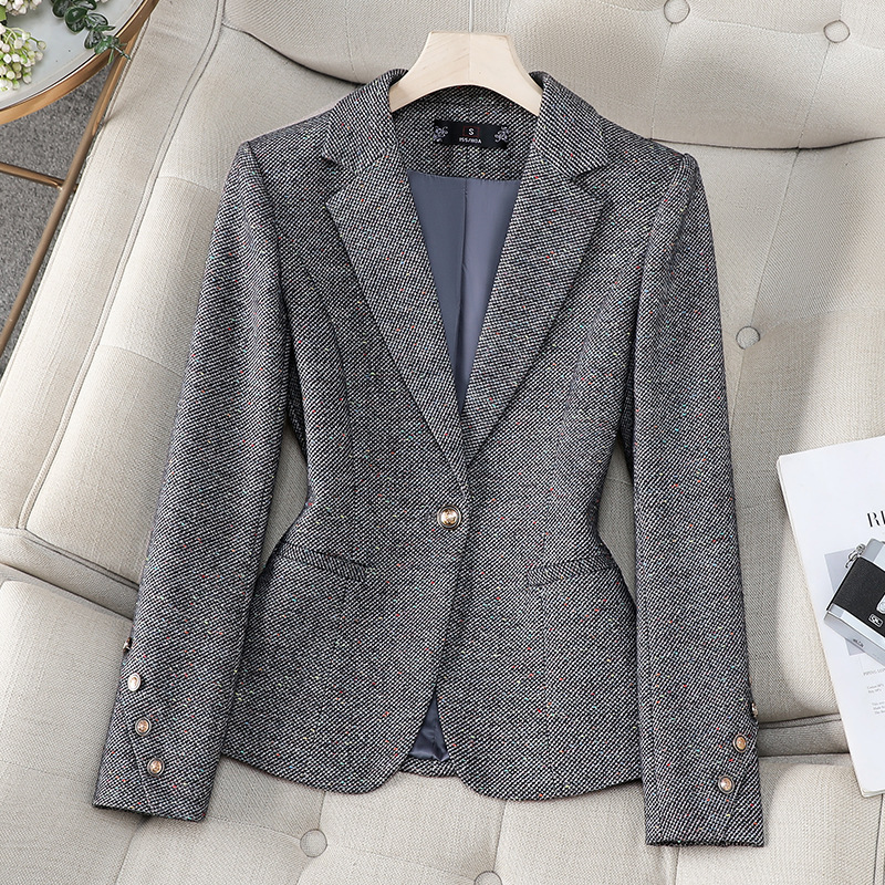 Office Ladies Blazer Women Jac - Women'S Office Formal Wear For Ladies 评论和价格