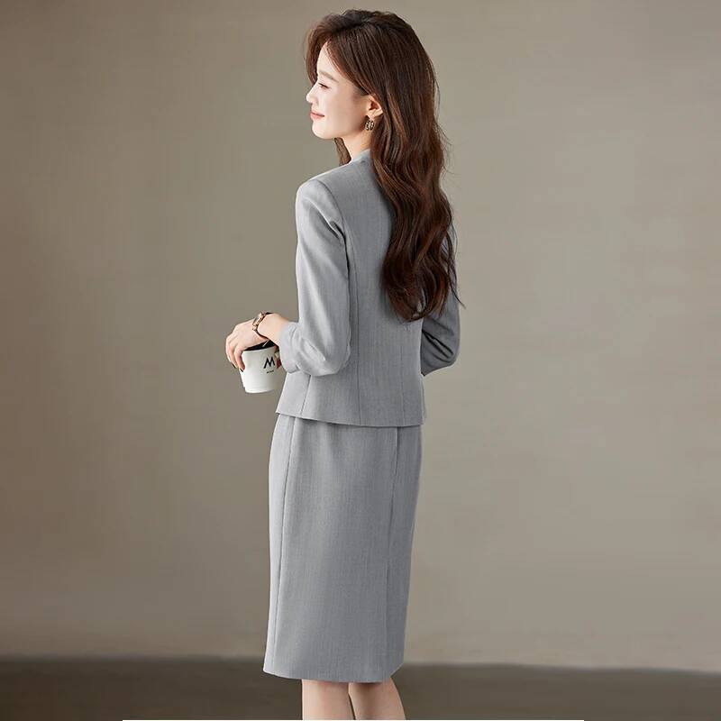 Formal Women Blazers Business  - Women Formal Wear Stitching 评论和价格