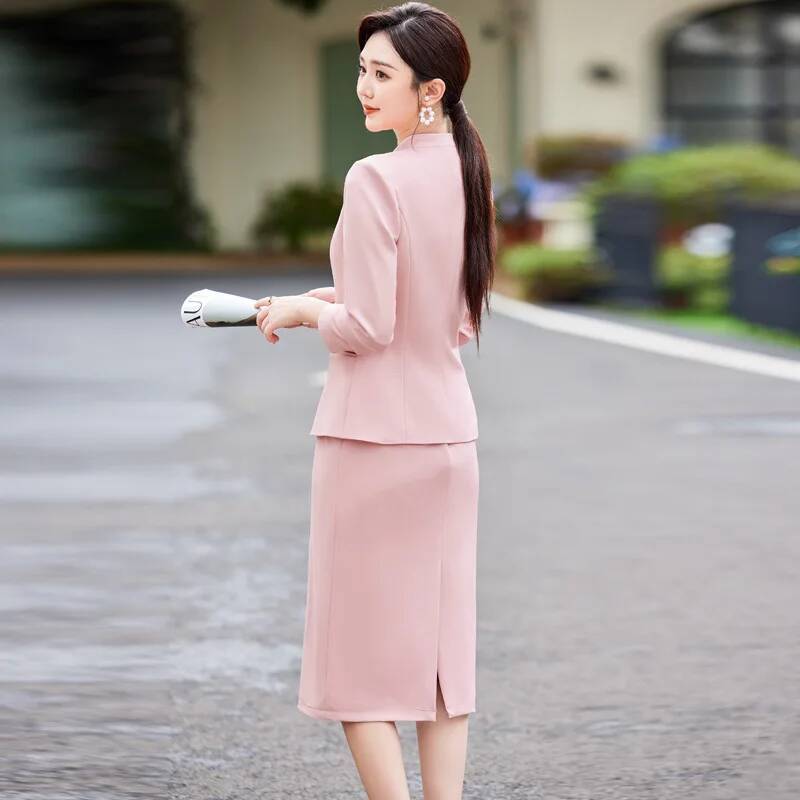 Plus Size Formal Autumn Winter - Women Formal Wear Stitching 评论和价格
