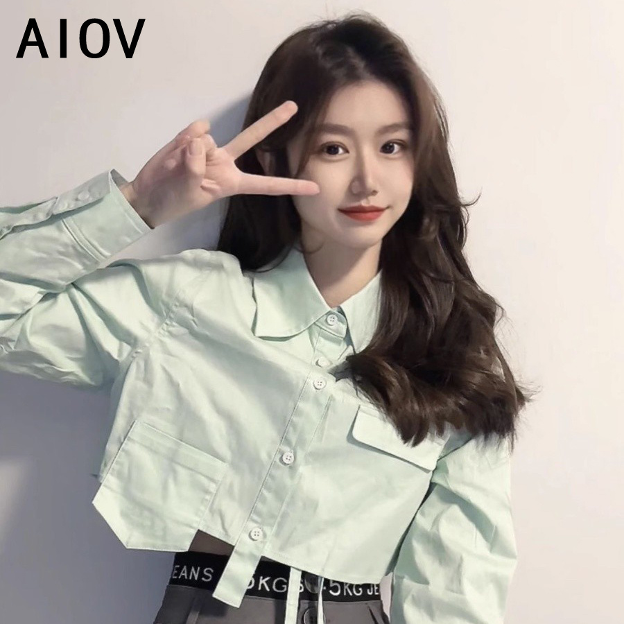 Long Sleeve Shirts Womens Stri - Women Formal Wear Korean 评论和价格