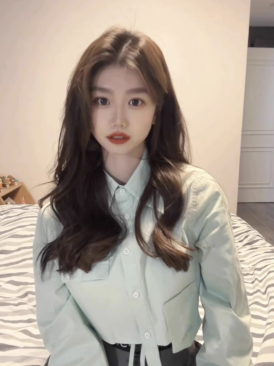 Long Sleeve Shirts Womens Stri - Women Formal Wear Korean 评论和价格