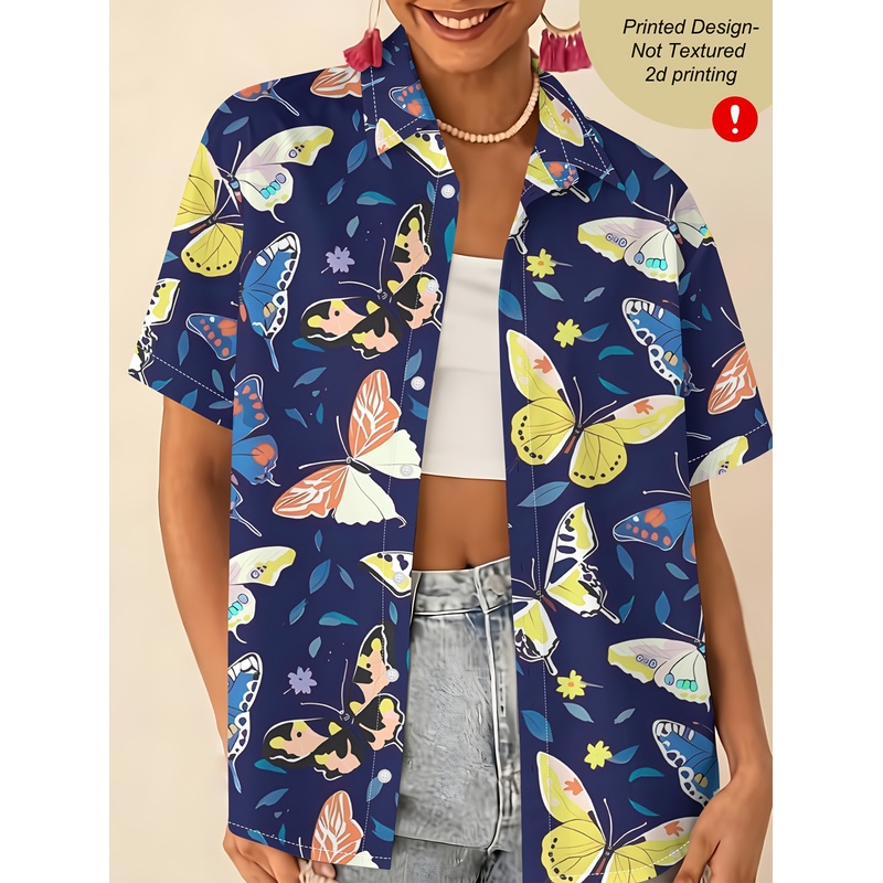 Women's Butterfly Print Full-B - Women Formal Wear Stitching 评论和价格