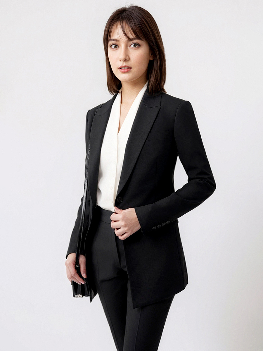 Women Suits Set Blazer Pant Of - Women Formal Wear With Black Blazer 评论和价格