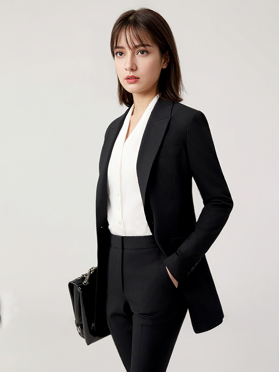 Women Suits Set Blazer Pant Of - Women Formal Wear With Black Blazer 评论和价格