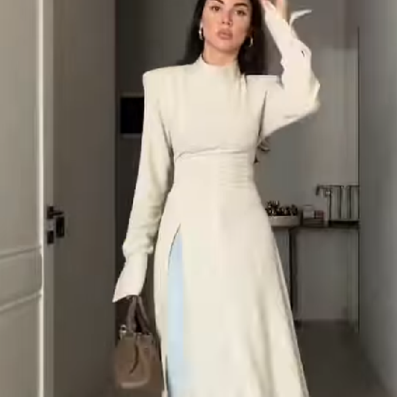 Women's Elegant High Neck Long - Women'S Elegant Formal Wear 评论和价格