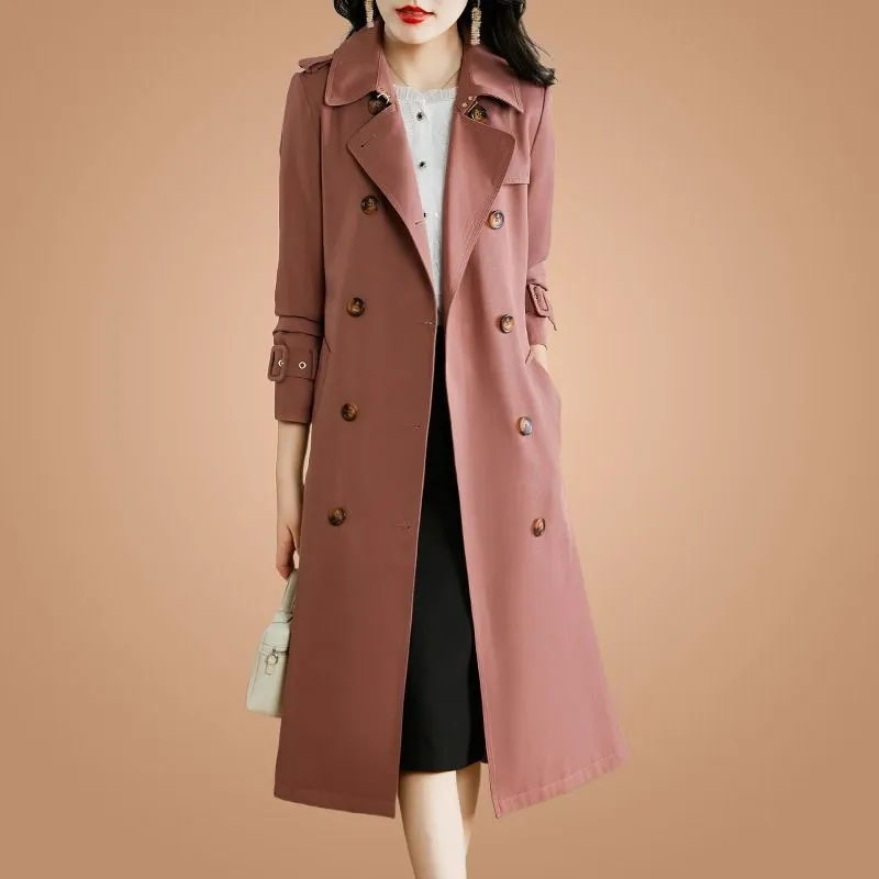 New Women Long Windbreaker Jac - Women Formal Wear Korean 评论和价格