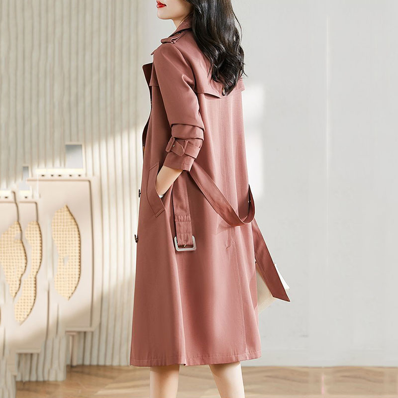 New Women Long Windbreaker Jac - Women Formal Wear Korean 评论和价格