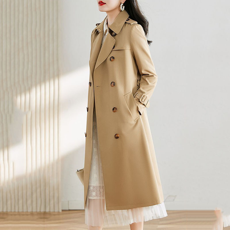 New Women Long Windbreaker Jac - Women Formal Wear Korean 评论和价格