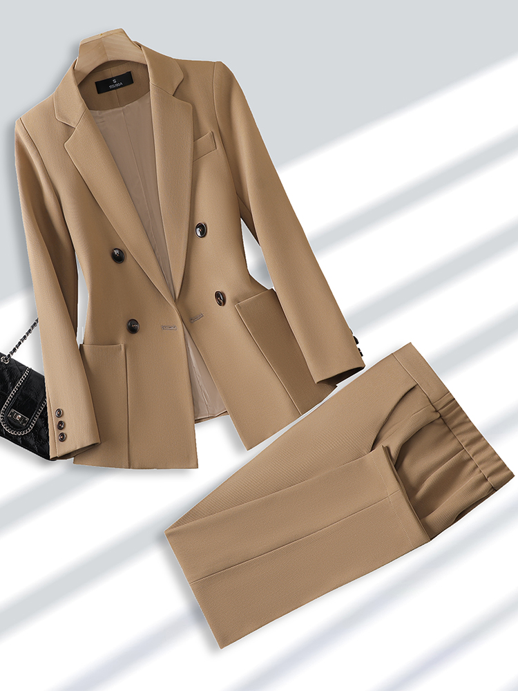 Fashion Ladies Pant Suit Forma - Women'S Formal Wear Pants Suit 评论和价格