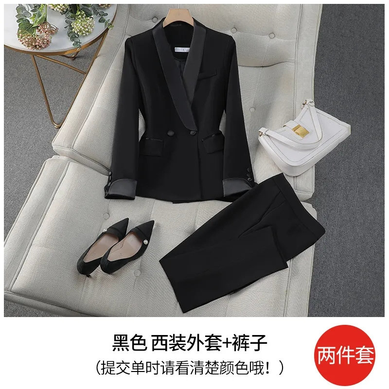 Elegant Red Black Women Pant S - Women Formal Wear With Black Blazer 评论和价格