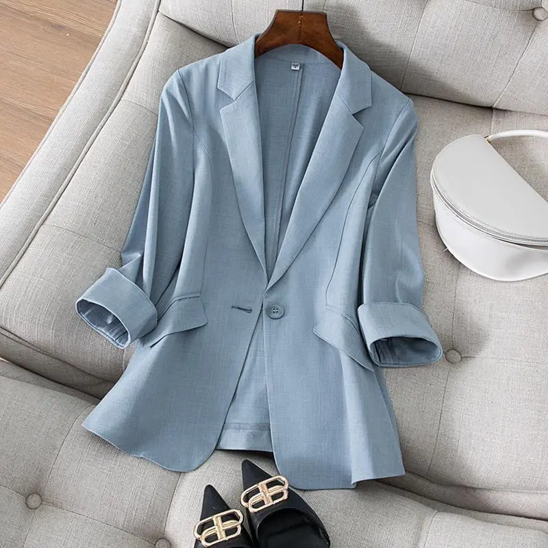 Jacket Women's Clothing Slim F - Women Formal Wear Korean 评论和价格