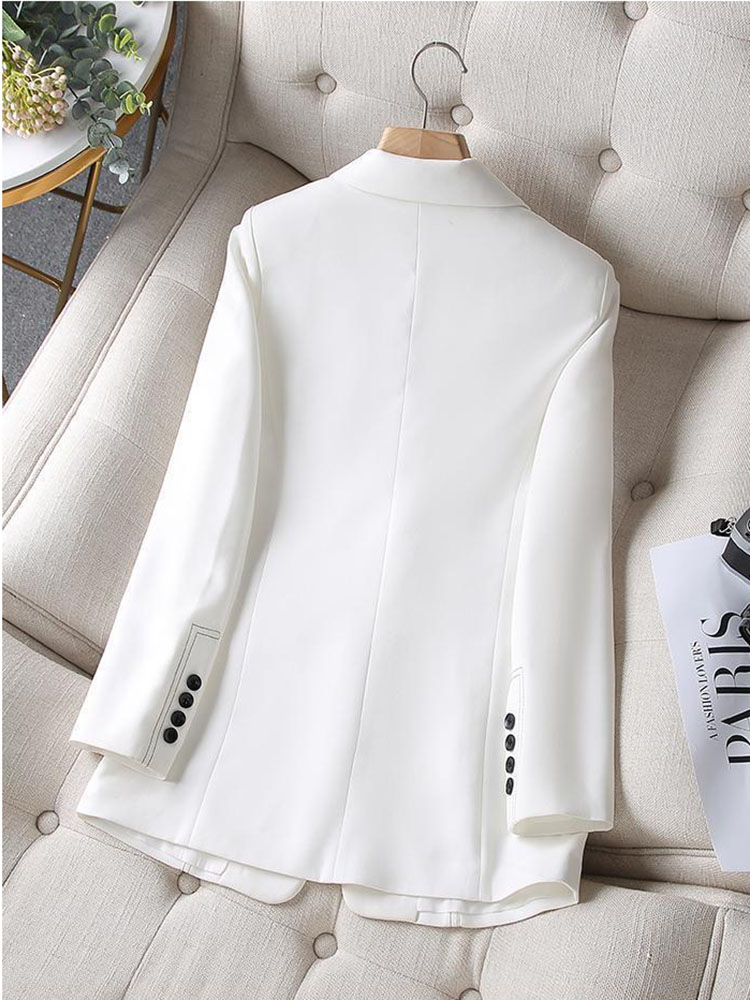 New Fashion Women Formal Blaze - Women Formal Wear With Black Blazer 评论和价格