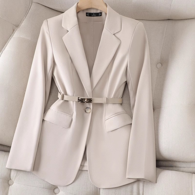 Office Ladies Blazer Women Jac - Women Formal Wear With Black Blazer 评论和价格