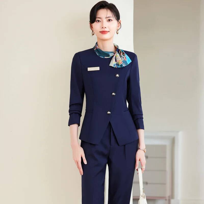 Plus Size Formal Elegant Style - Women'S Formal Wear Pants Suit 评论和价格
