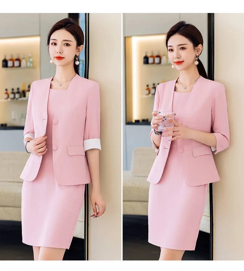 Plus Size 5XL Formal Women Bus - Women Formal Wear Stitching 评论和价格