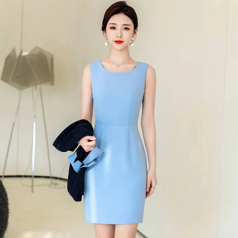 Plus Size 5XL Formal Women Bus - Women Formal Wear Stitching 评论和价格