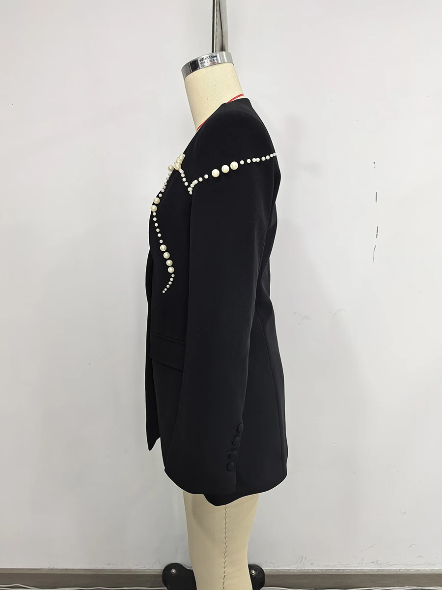TWOTWINSTYLE Premium Black Bla - Women Formal Wear With Black Blazer 评论和价格