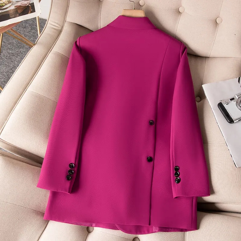 Ladies Formal Blazers 2023 New - Women Formal Wear With Black Blazer 评论和价格