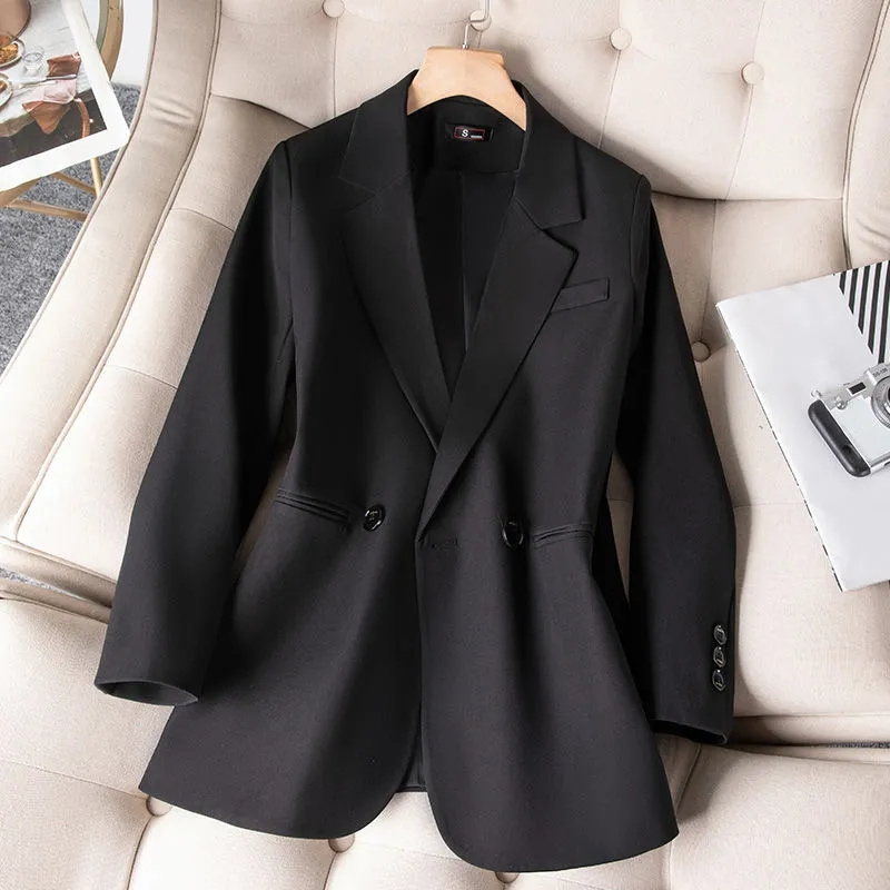 Ladies Formal Blazers 2023 New - Women Formal Wear With Black Blazer 评论和价格