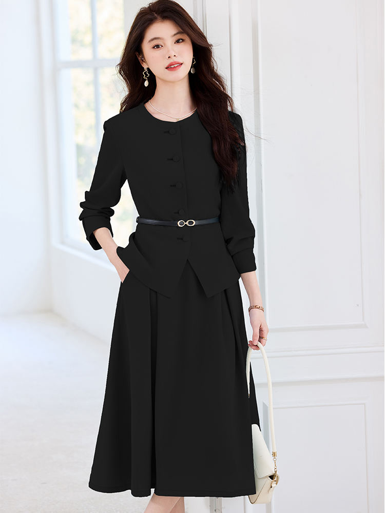 High Street Fashion Women Form - Women Formal Wear With Black Blazer 评论和价格