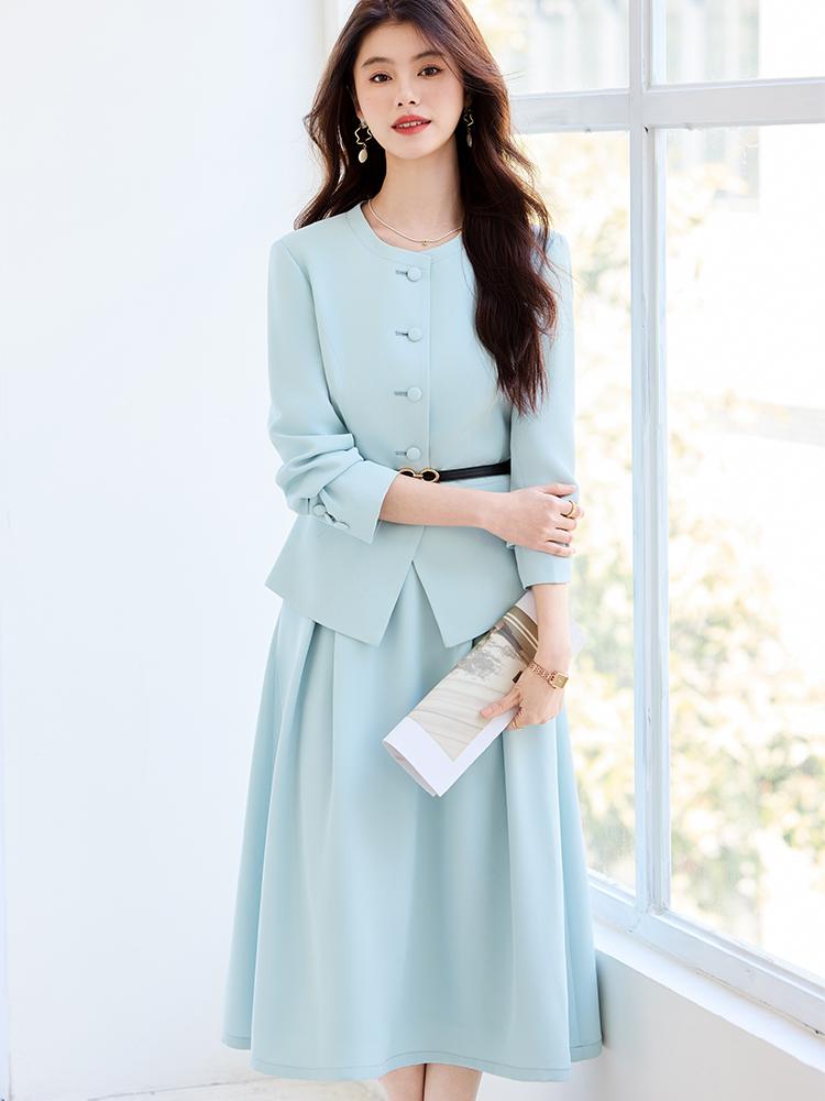High Street Fashion Women Form - Women Formal Wear With Black Blazer 评论和价格