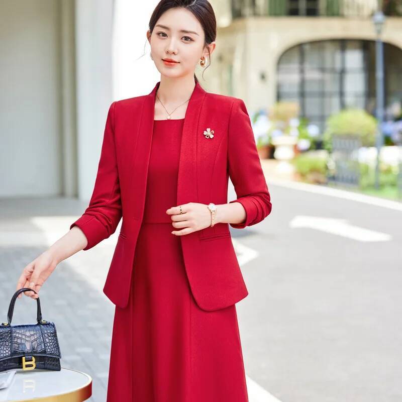 Formal Women Business Suits Pr - Women Formal Wear Stitching 评论和价格