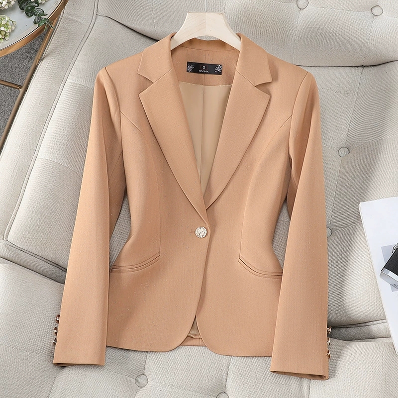 2025 Spring Autumn Women Blaze - Women Formal Wear With Black Blazer 评论和价格